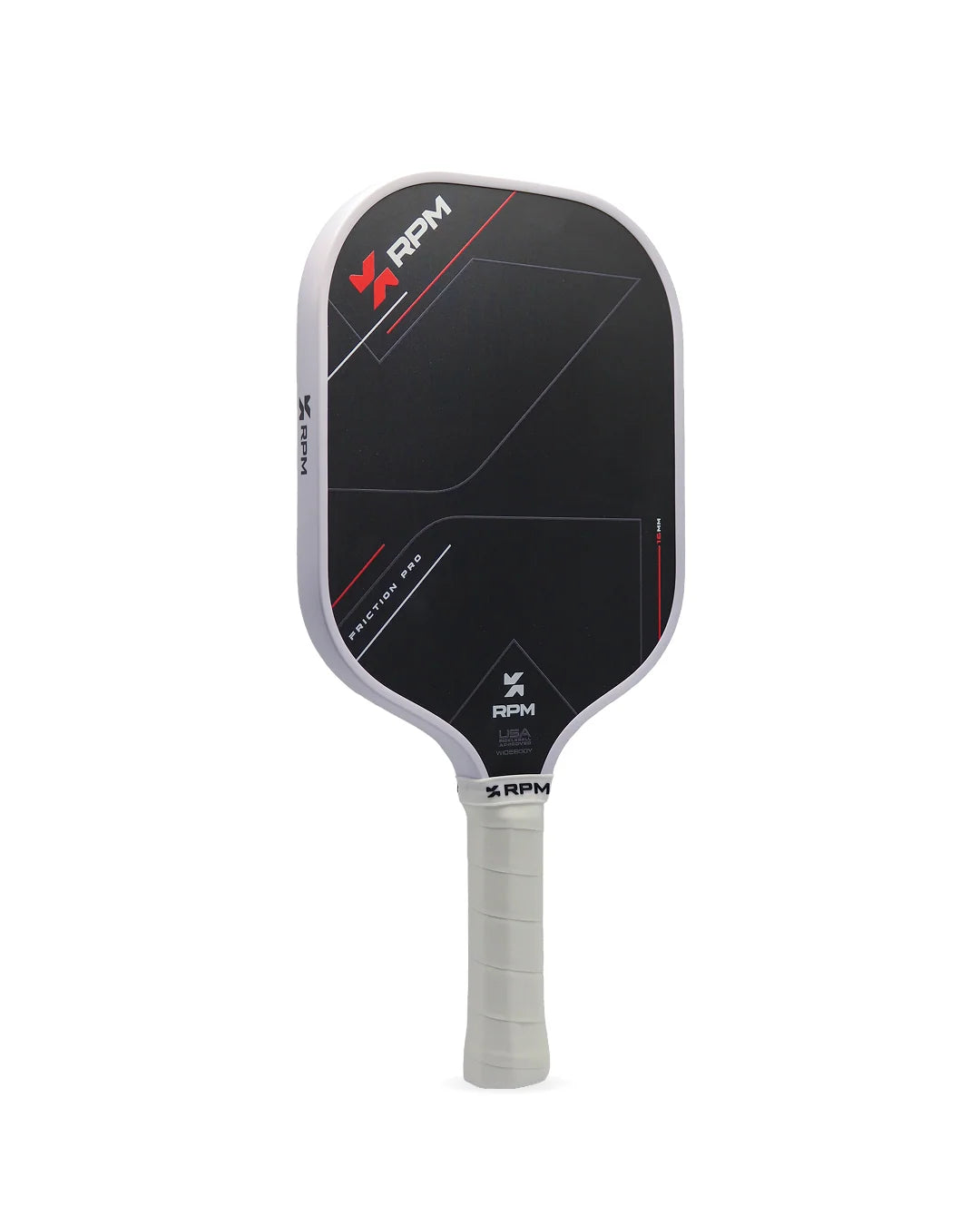 RPM Friction Pro 16mm Elongated Pickleball Paddle