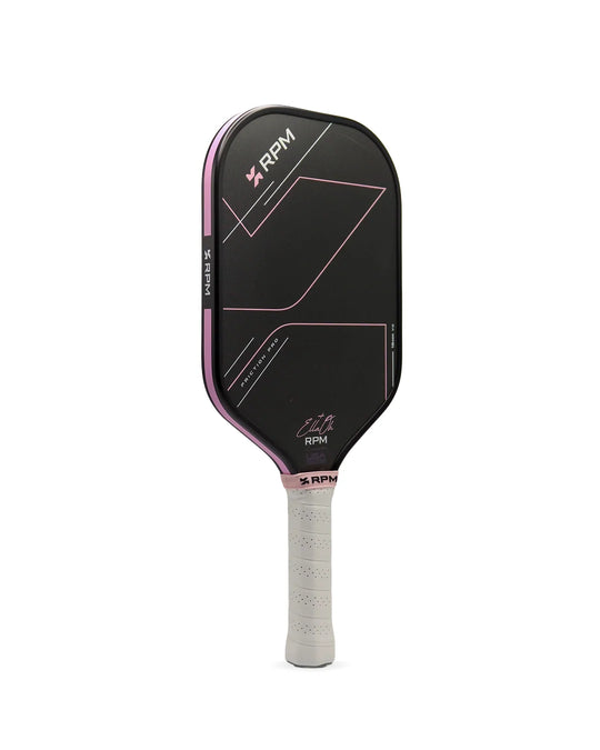 RPM Friction Pro V2 Ella Oh Pink 16mm Elongated Pickleball Paddle